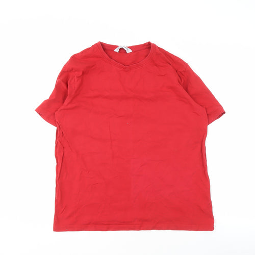 Tokyo Laundry Men's Red Crew Neck T-Shirt - Size L