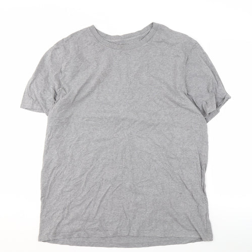 GAP Men's Grey Classic Fit Crew Neck T-Shirt XL