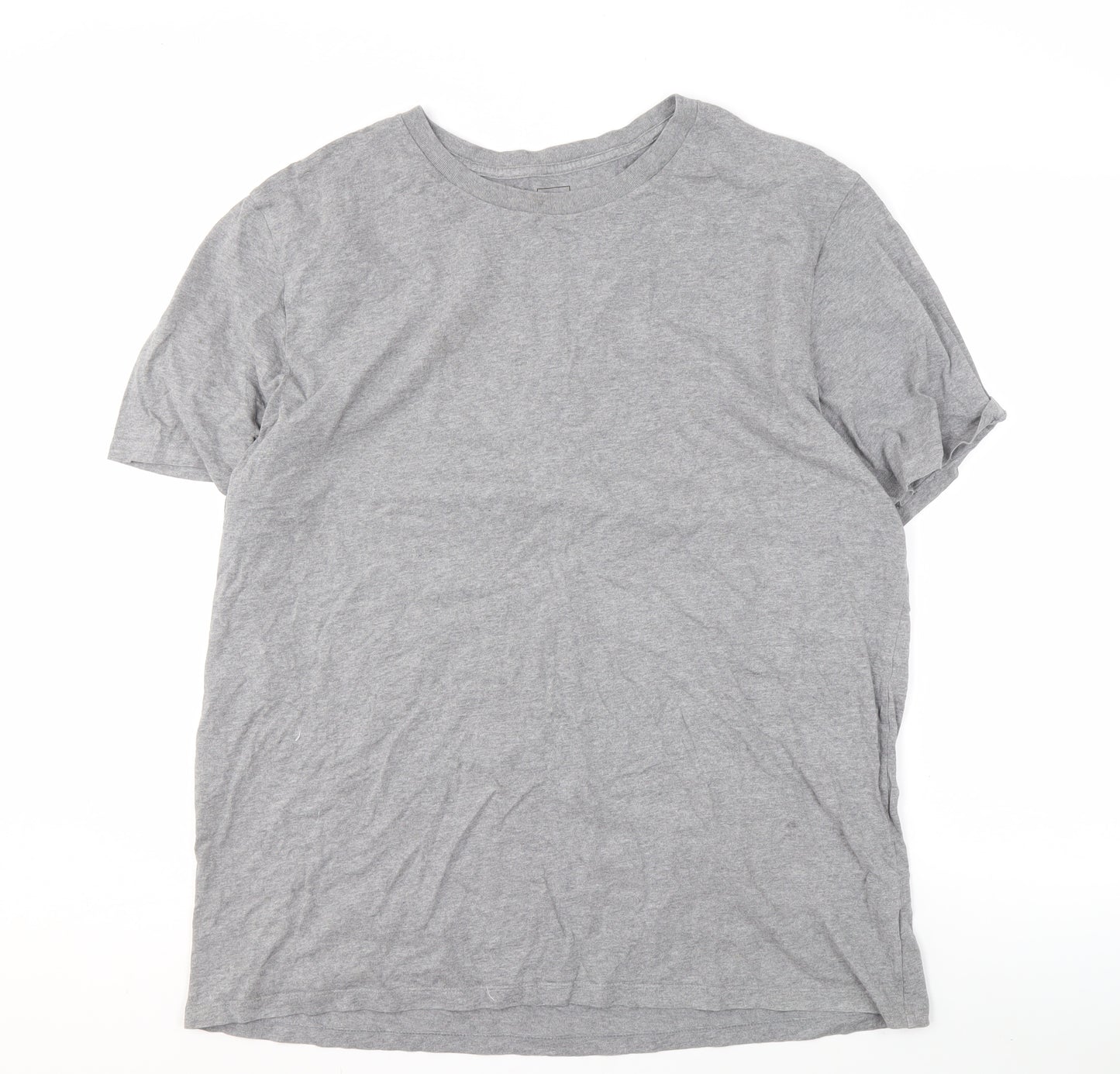 GAP Men's Grey Classic Fit Crew Neck T-Shirt XL