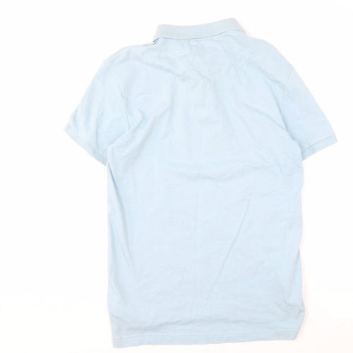 Kangol Men’s Blue Polo Shirt L Cotton Casual