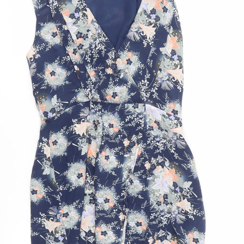 Oasis Silk Floral Dress Women's Multicoloured Size 12