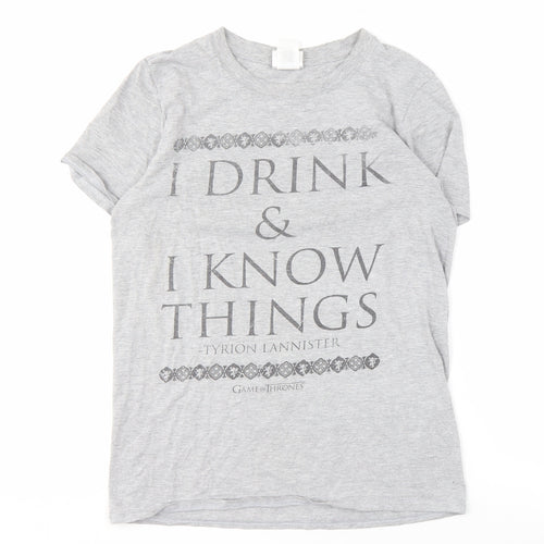 Gildan Men’s Grey Game of Thrones T-Shirt S