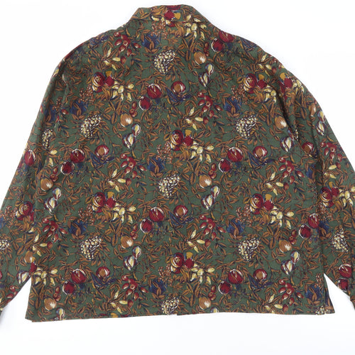 Pitlochry Women's Multicoloured Floral Button-Up Shirt