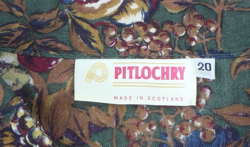 Pitlochry Women's Multicoloured Floral Button-Up Shirt