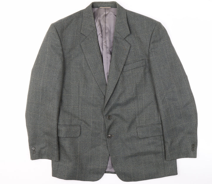 Skopes Men's Grey Check Blazer 42S - Formal Jacket