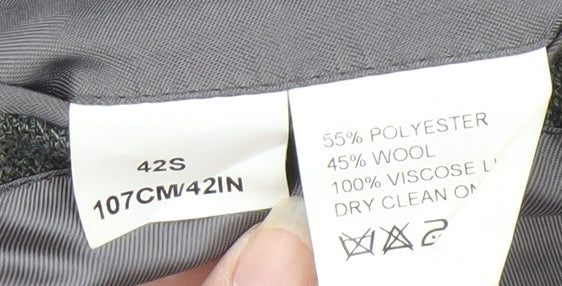 Skopes Men's Grey Check Blazer 42S - Formal Jacket