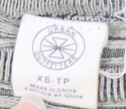 Urban Outfitters Women's XS Grey Cropped Top