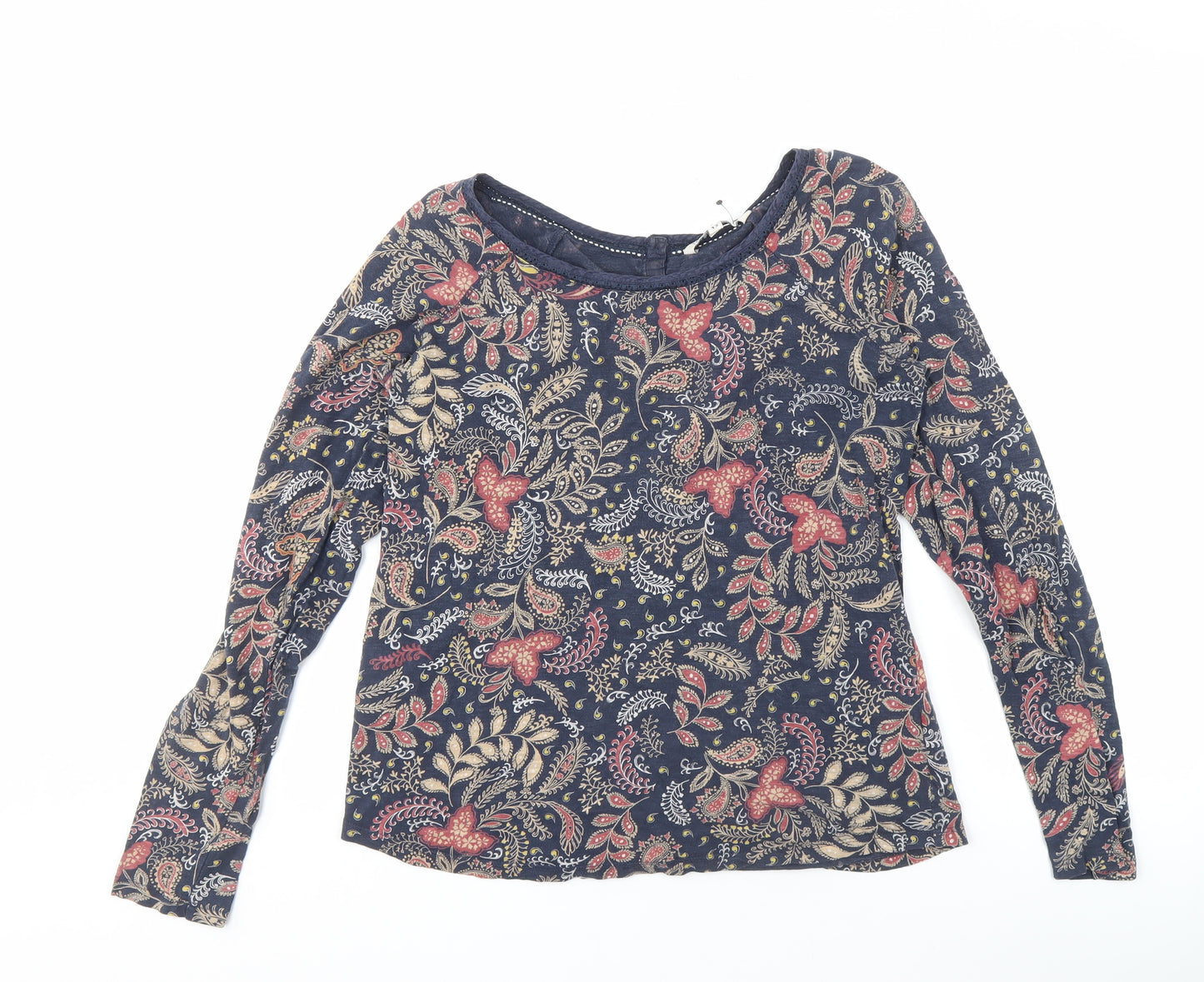 Fat Face Women's Multicoloured Floral Blouse Size 12