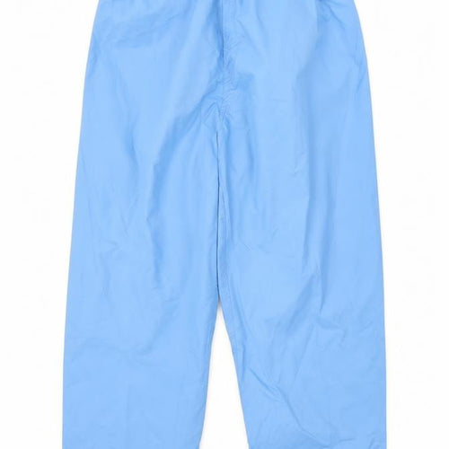 Mountain Warehouse Boys Blue Waterproof Rain Trousers Size 5