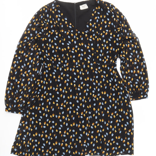 Hush Women's Multicoloured Floral Dress Size 14