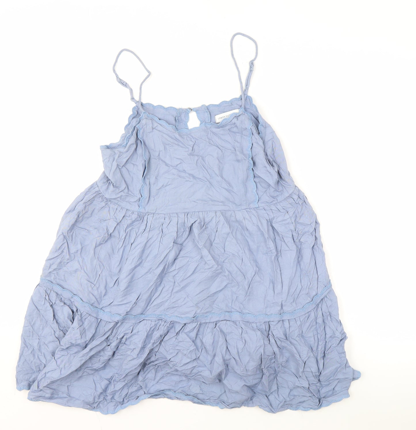 Urban Outfitters Blue Mini Dress - S, Lightweight, Casual