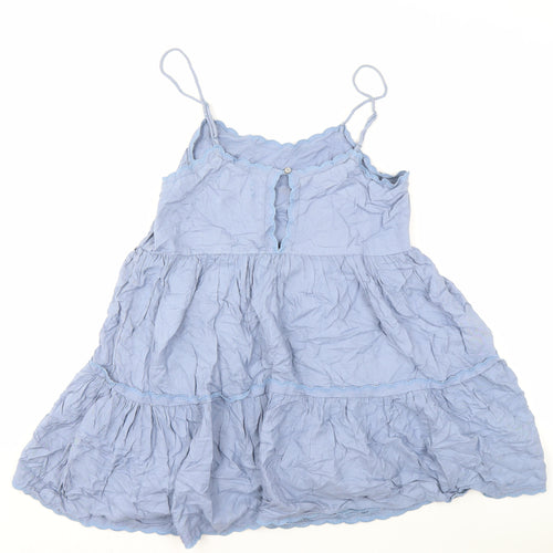Urban Outfitters Blue Mini Dress - S, Lightweight, Casual