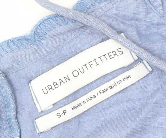 Urban Outfitters Blue Mini Dress - S, Lightweight, Casual