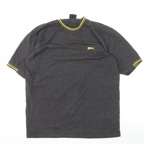 Slazenger Men's Grey Crew Neck T-Shirt, L
