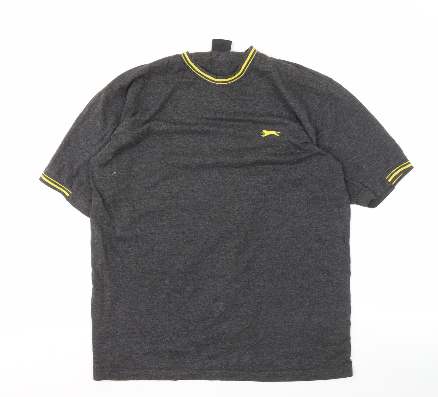 Slazenger Men's Grey Crew Neck T-Shirt, L