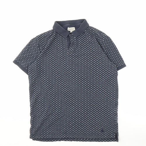 Jack Wills Men's Blue Polo Shirt Size S Short Sleeve