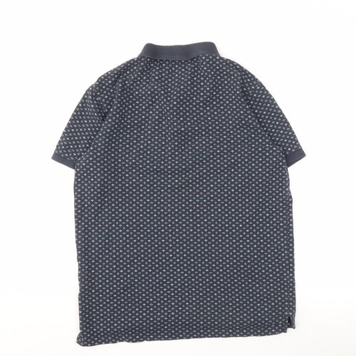 Jack Wills Men's Blue Polo Shirt Size S Short Sleeve
