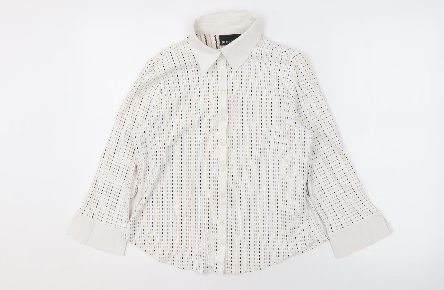 Principles Women's Multicoloured Button-Up Shirt Size 18