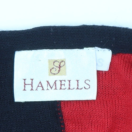 Hamells Women's Red and Black Cardigan - Size S