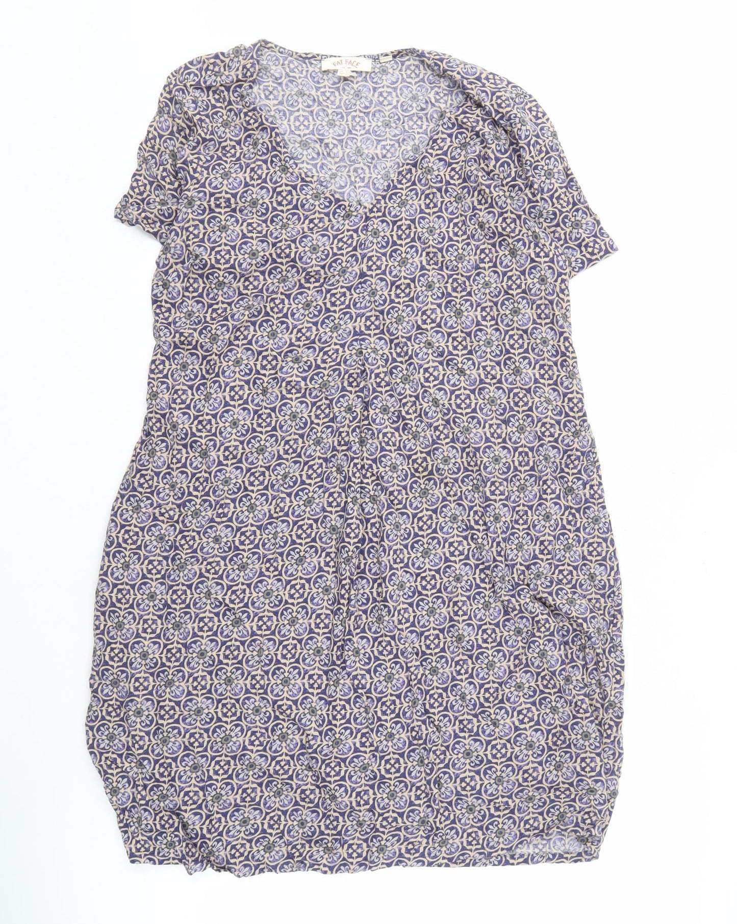 Fat Face Women's Multicoloured Geometric Dress