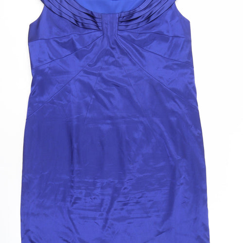 Michel Ambers Blue Sheath Dress Size 22 Women's Formal
