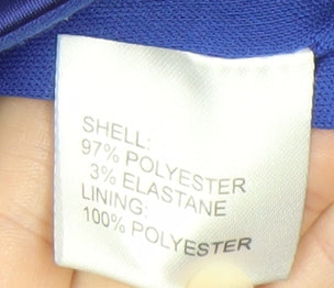 Michel Ambers Blue Sheath Dress Size 22 Women's Formal