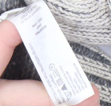 Maine New England Men's Grey Full Zip Jumper M