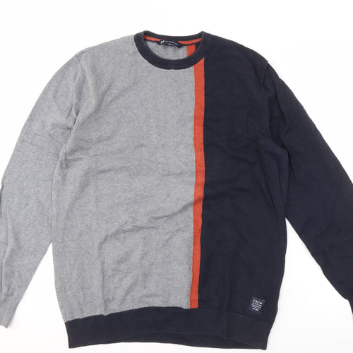 Crew Clothing Company Men's XL Multicoloured Pullover