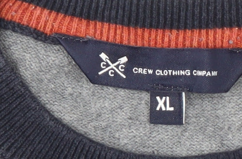 Crew Clothing Company Men's XL Multicoloured Pullover