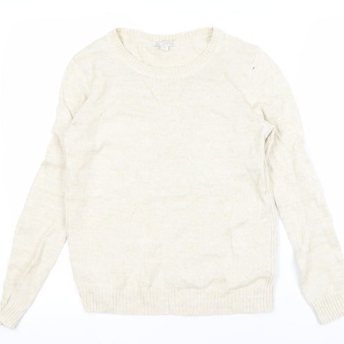 Gap Women's Ivory XS Cotton Pullover Jumper