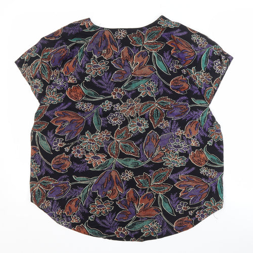 Look Women's Multicoloured Floral Blouse - One Size