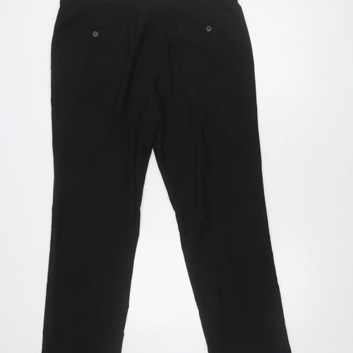 Next Men's Black Dress Pants Size 34