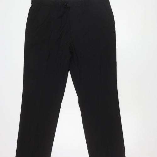 Next Men's Black Dress Pants Size 34