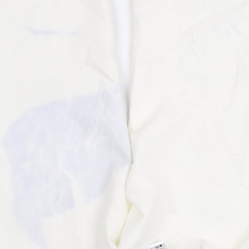 Zara Women's White Trousers L - Classic & Chic