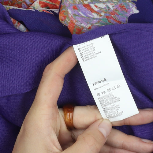 Lavand Women’s Multicoloured XL Sleeveless Dress