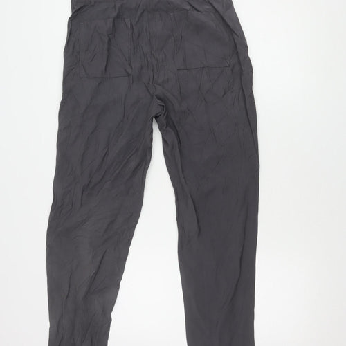 Next Grey Elastic Waist Women's Trousers Size 12L