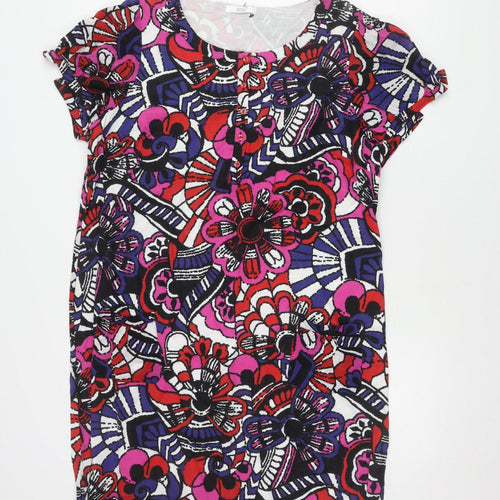Marks and Spencer Women Multicoloured Floral Dress, Size 18