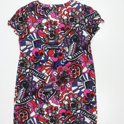 Marks and Spencer Women Multicoloured Floral Dress, Size 18