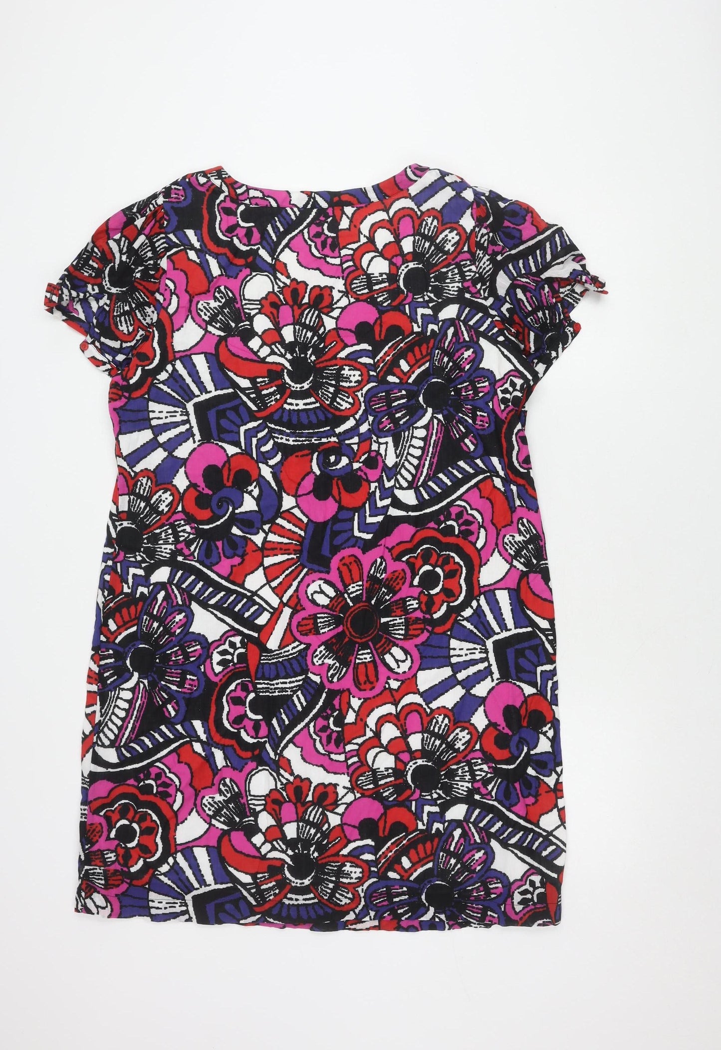 Marks and Spencer Women Multicoloured Floral Dress, Size 18