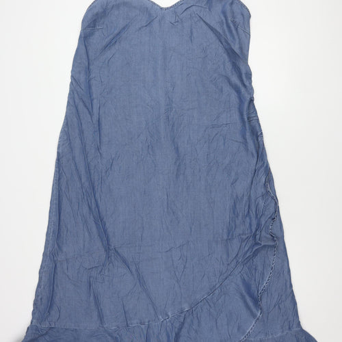 Next Women's Blue Sleeveless Dress Size 20