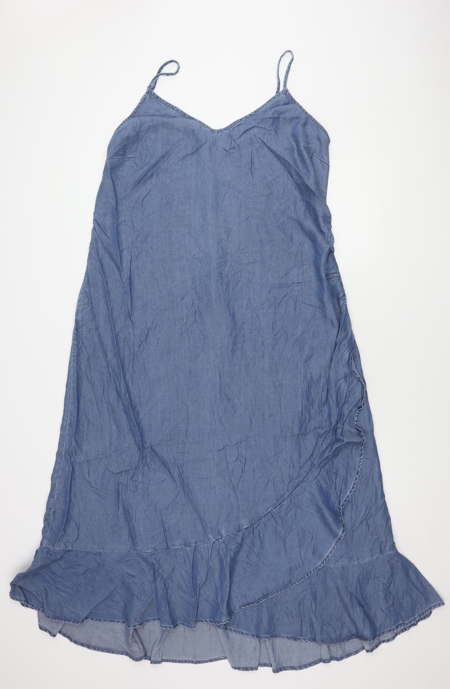 Next Women's Blue Sleeveless Dress Size 20