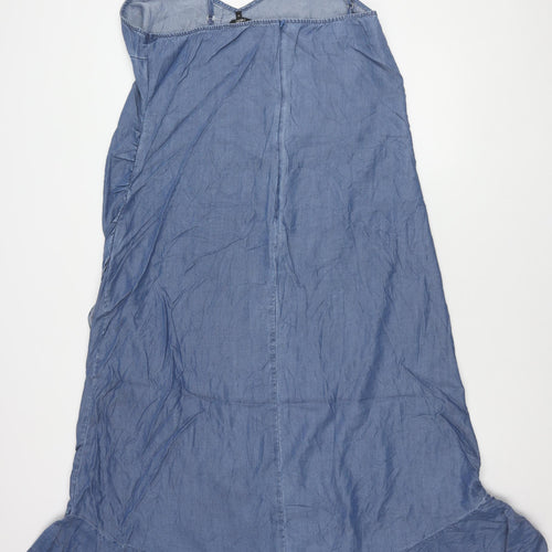 Next Women's Blue Sleeveless Dress Size 20