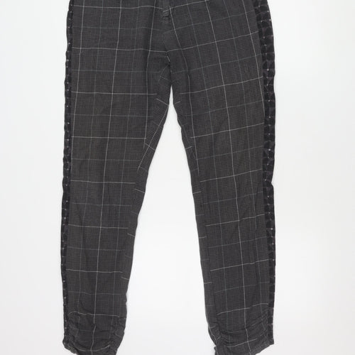 Mais il est ou le soleil? Men's Grey Check Trousers Size 40