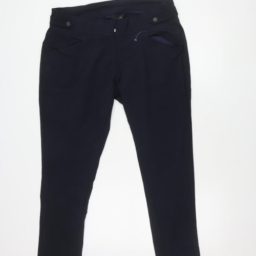 Yours Blue Plus Size Women's Trousers Size 16