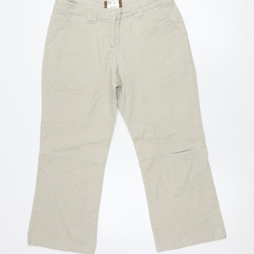 Duty Free Women's Beige Trousers Size 12
