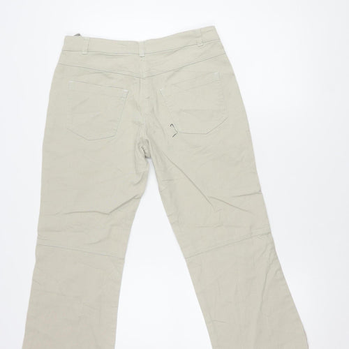 Duty Free Women's Beige Trousers Size 12
