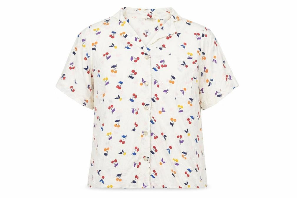 Front view of Next Women's Multicoloured Floral Button-Up Shirt