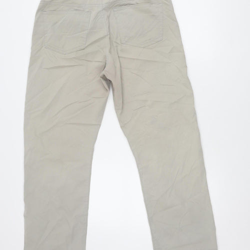 Marks and Spencer Men's Grey Trousers, Size L