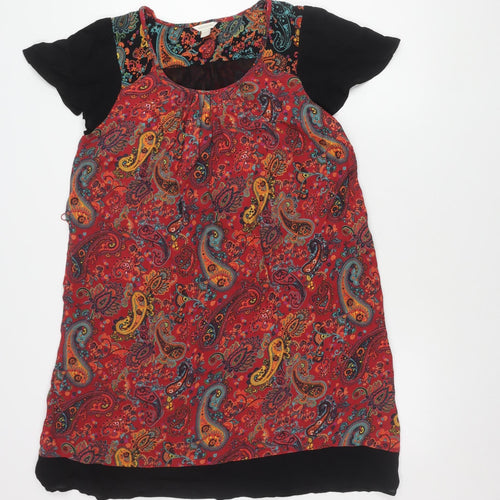 Monsoon Women's Multicoloured Paisley Dress Size 12