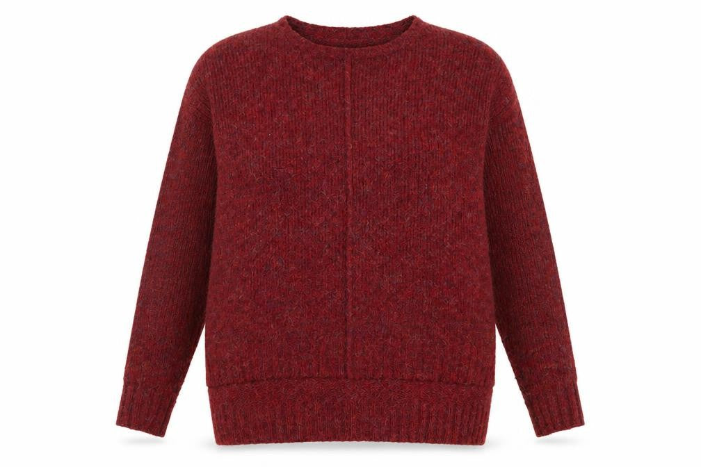 Front view of Marks & Spencer Women's Red Jumper M